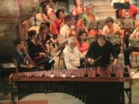 Marimba Konzert unseres Kapellmeisters Christoph Indrist