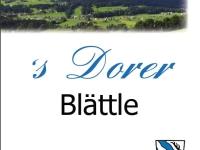 Dorer Blättle - Nächste Ausgabe!