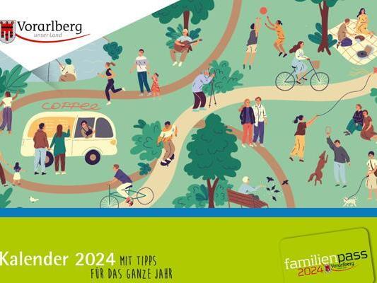 Familienpass-Kalender 2024 im Gemeindeamt eingetroffen