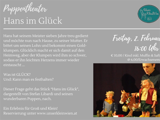 Puppentheater -  Hans im Glück